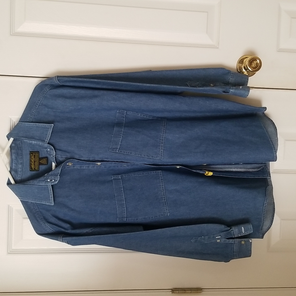 Eddie Bauer Ladies Denim Shirt